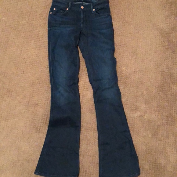 Seven for all mankind dark flare jeans - Picture 3 of 3